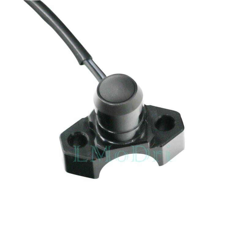 LMoDri Алюминиевый переключатель мотоцикла с ЧПУ, ручная кнопка возврата, крепление на руль, переключатели фар на фары