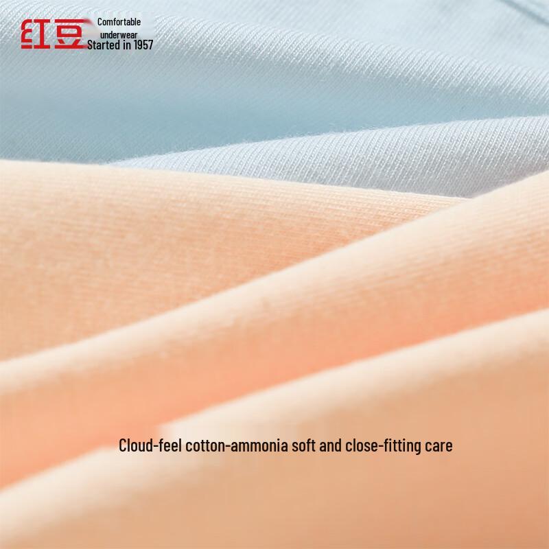 Hongdou Women's Cloud-Feel Cotton Spandex Antibacterial Underwear Multi-Pack