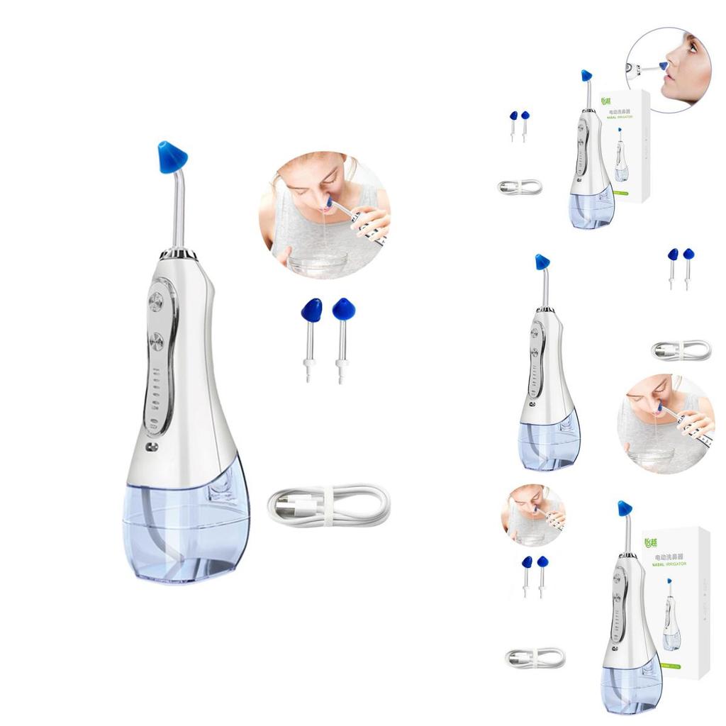 Электрический ирригатор для носа, емкость 300 мл, не одноразовый, патентный дизайн