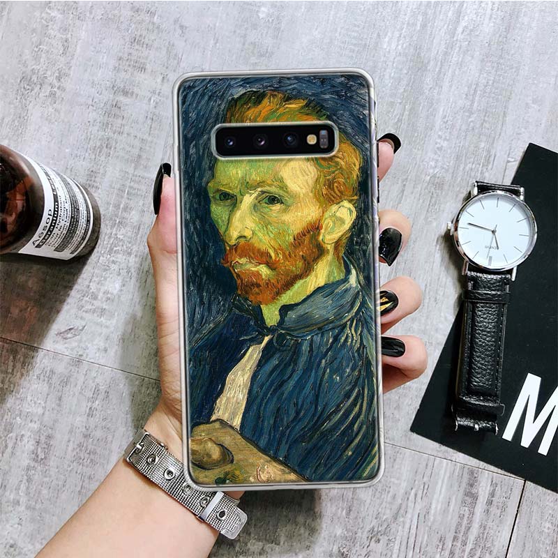 Чехол для телефона с масляной картиной Ван Гога для Samsung Galaxy S26 S25 Edge S24 S23 FE S22 Ultra S21 Plus S20 + Fundas Cover Coque Gala