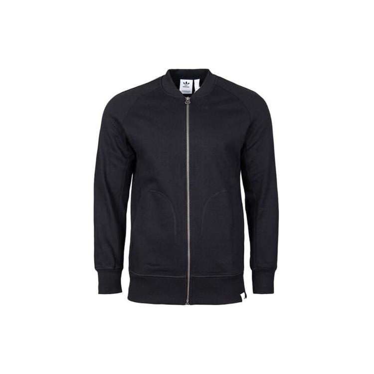 Adidas Jackets Men's Black Crew Neck Moderate Other BP8958-Blk