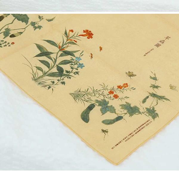 Chochungdo" Handkerchief – National Museum of Korea Exclusive