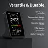 Многофункциональный монитор качества воздуха, измеряющий CO2, TVOC, температуру, влажность, с интеллектуальной сигнализацией для точных показаний