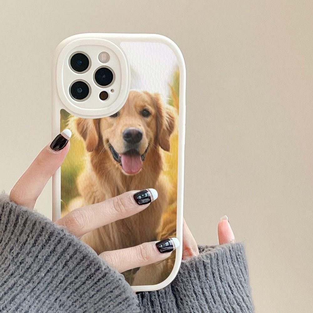 Милый щенок лабрадора Чехол для телефона Жесткая кожа Для iPhone 14 13 12 Mini 11 14 Pro Max Xs X Xr 7 8 Plus Fundas