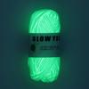 Полиэстер Плетение для шитья Светящаяся Толстая Пряжа Ручной вязки Светящаяся в темноте Вязальная шерсть