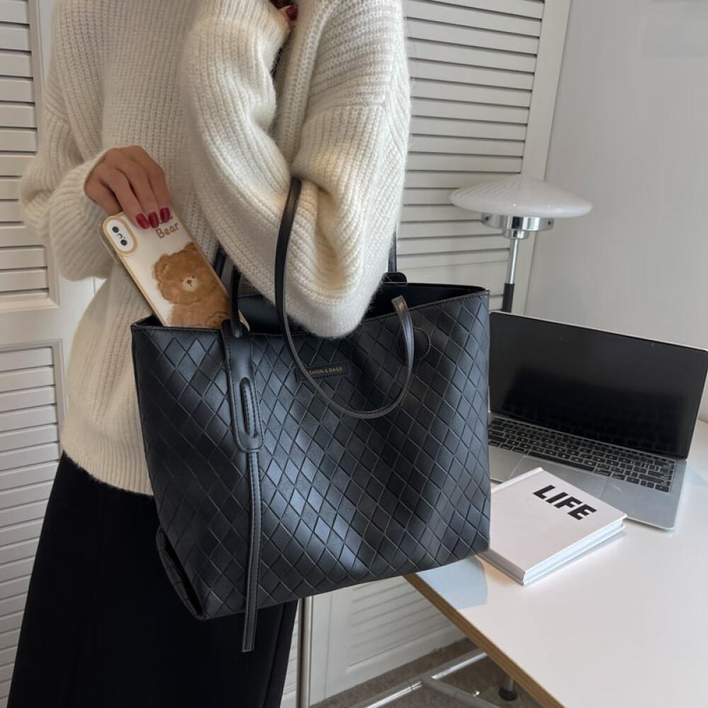 Большая сумка-тоут на несколько плеч премиум-класса Сумка большой вместимости Модная большая сумка длиной 38 см, шириной 15 см, высотой 28 см