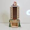 Christmas Advent Calendar Wooden Santa Chimney Countdown Party Window Tabletop Ornament