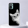 Кот Милый Котенок Мультяшный Мягкий Чехол Для Xiaomi Redmi Note 14 13 12S 11S 10S 12 Pro Plus Чехол Для Телефона 11 10 11E 11T Note14 Оболочка Coq