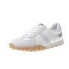 Women Soft Leather Shoes Comfortable Breathable Casual Sneaker 2024 New Fashion Lace-up Non-slip Sports Running Flat Shoes