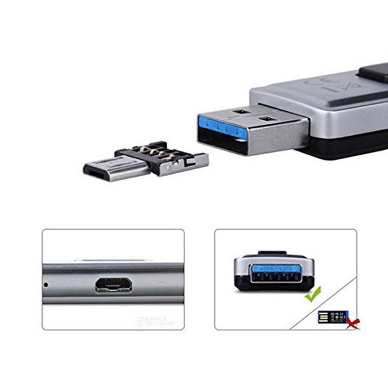 Разъем адаптера Micro USB OTG для Xiaomi Redmi Note 5 6 Samsung S7 Android сотовый телефон планшет