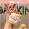 Cartoon Cute Honey Jar Teddy Bear Plush Toy Keychain Pendant With Bell For Gift