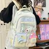 Школьный рюкзак японский ins новый высококачественный свежий и сладкий дофаминовый рюкзак для учеников средней школы легкий рюкзак большой вместимости
