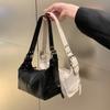Cool Pull Girl Design Leather Zipper Single Shoulder Portable Underarm Bag Retro European And American Bag