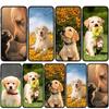Чехол для iPhone 15 14 Xiaomi Redmi Note 13 12 11 Pro Max X 8 7 9 XR Samsung Galaxy S24 S23 A05 OPPO A15 Huawei Golden Retriever Dog милый чехол для телефона