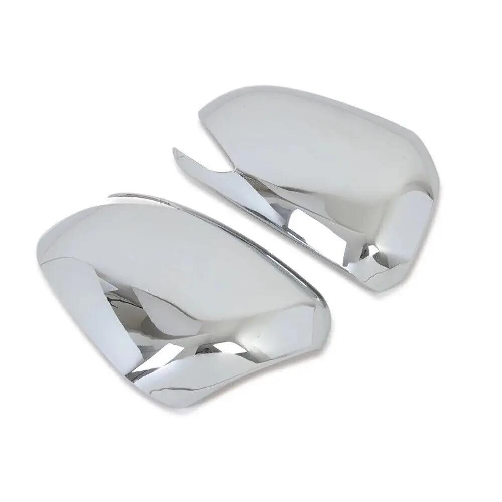 For Hyundai Santa Fe 2019-2025 Car Rearview Side Mirror Cover Wing Cap Exterior Sticker Door Rear View Case Trim Carbon Fiber