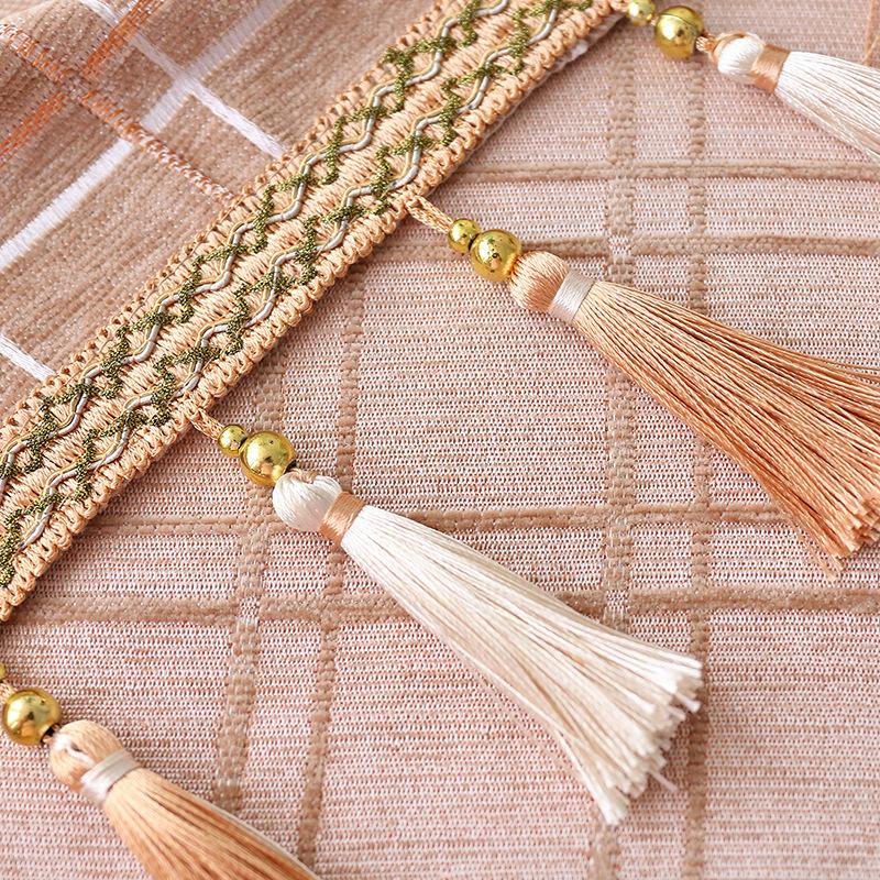 Хлопковая клетчатая жаккардовая ткань скатерть льняная прямоугольная скатерть для украшения дома с кисточками для банкета вечеринка накидка