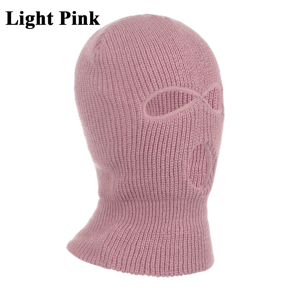 Лицо Шапка Вязаная Теплая Балаклава Теплая Дышащая Маска Для Лица Защита Шеи Зимняя Шапка