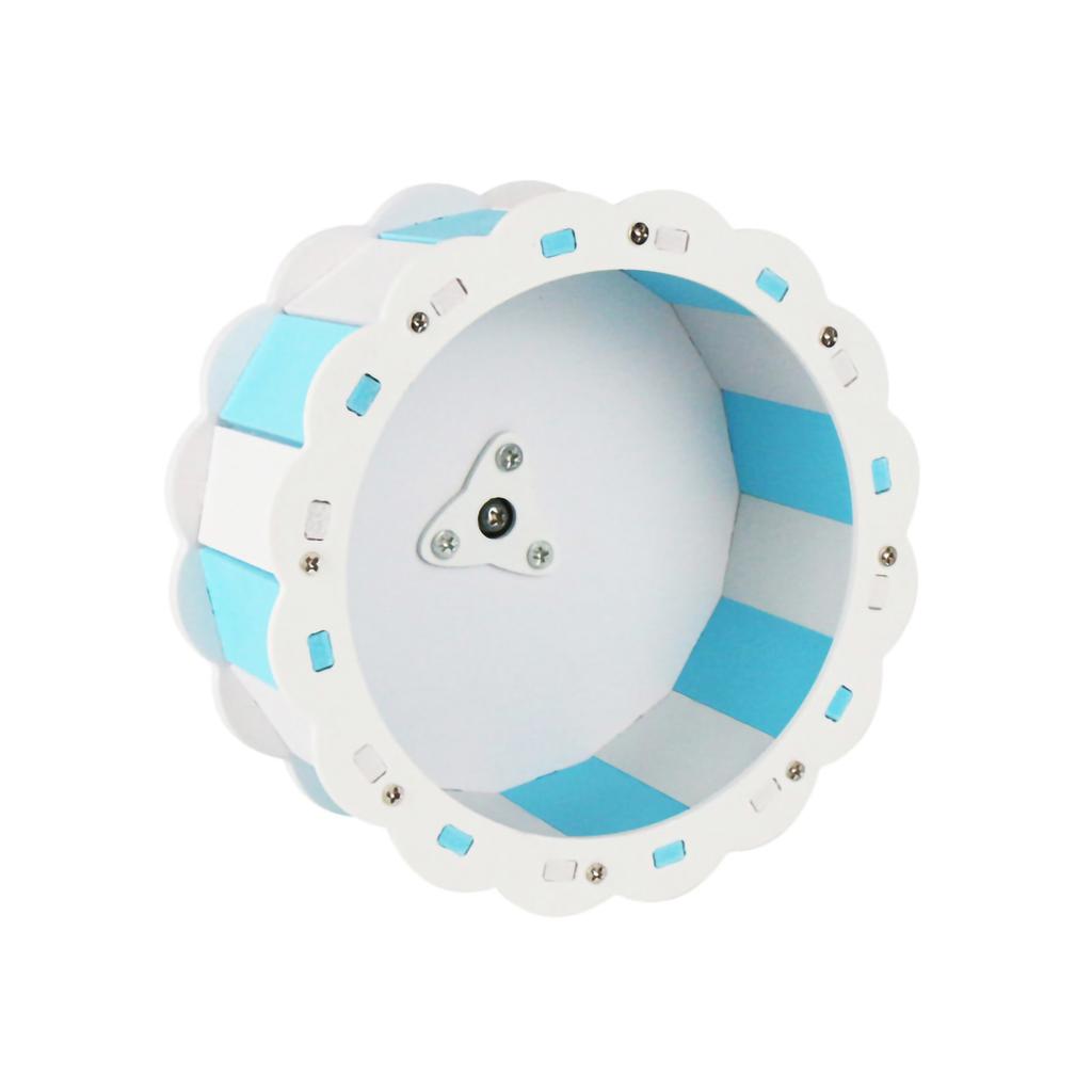 Колесо для хомяка, бесшумное, в форме подсолнуха, ПВХ, сборка, беговое колесо для домашних животных, для занятий спортом с хомяками