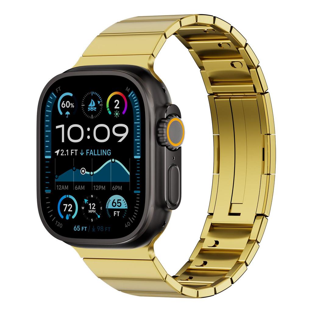 Быстросъемный ремешок для часов из нержавеющей стали для всех серий Apple Watch S11 Ultra2/1