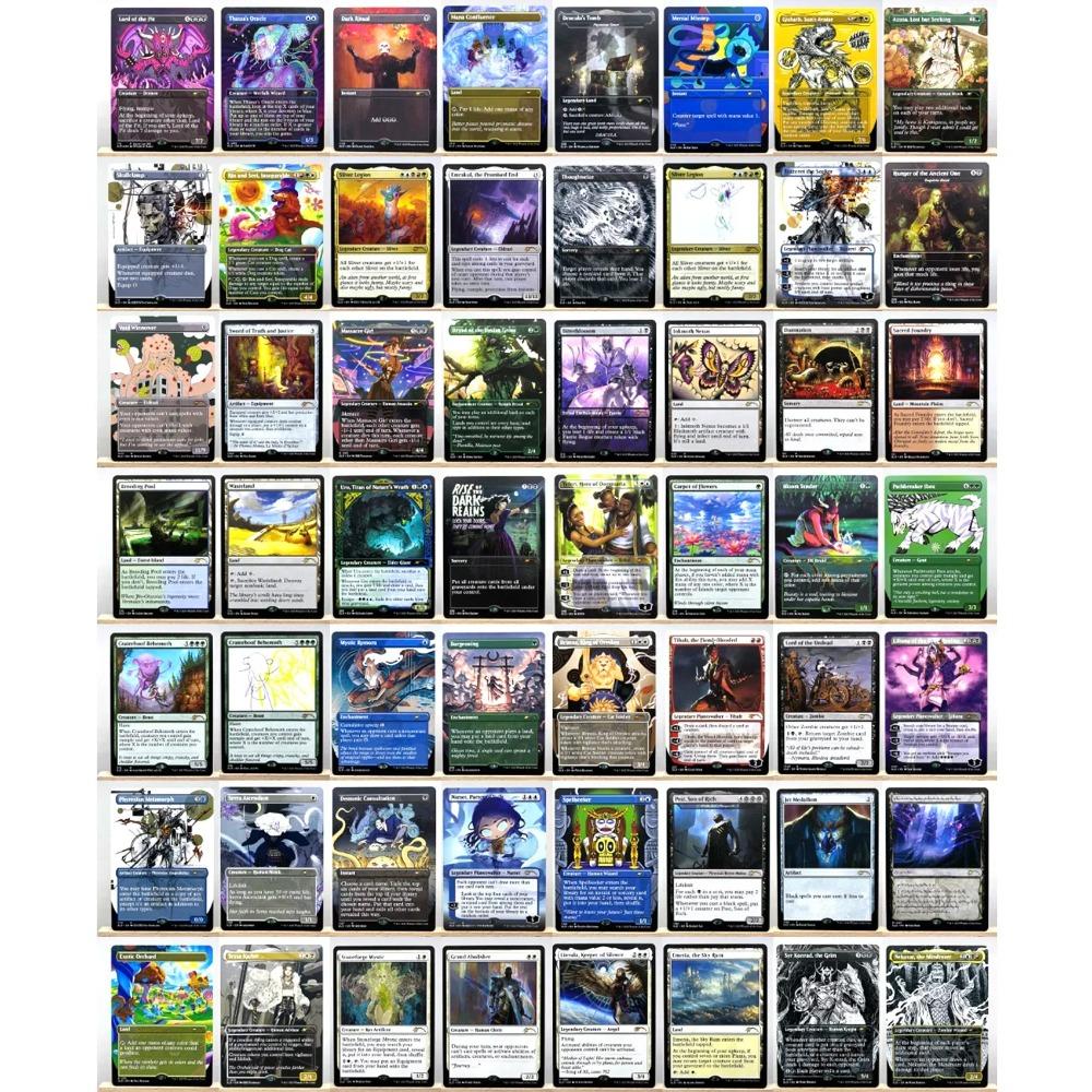 Whole Set TCG Cards for Home Play Proxy magical power9 beta fetch lands VMA dual shock land The One Ring gathering Sol Ring