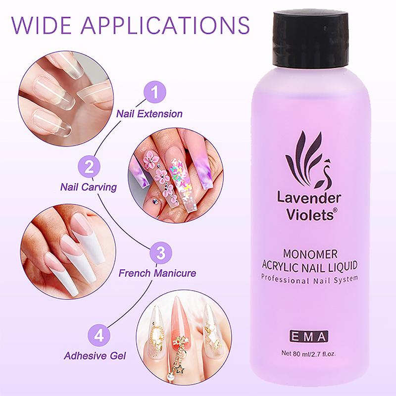 75 мл акриловый жидкий мономер профессиональный порошок для дизайна ногтей накладные ногти наращивание