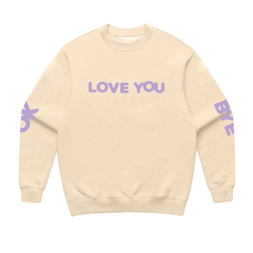 Okay Love You Bye Long Sleeve T-Shirt Olivia Dean Round-neck Long Sleeve Clothing Women Men Fashion Autumn Winter Sweatshirt Y2k