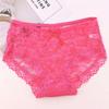 4 шт. женское сексуальное нижнее белье, кружевные дышащие трусы, дышащие сетчатые трусы с кружевной отделкой