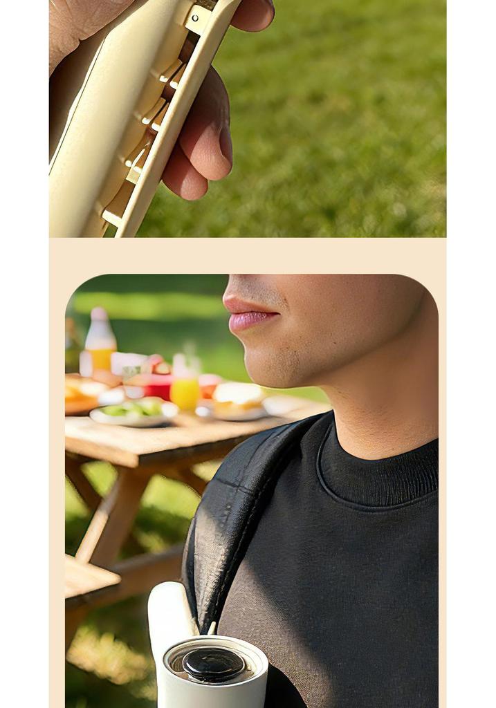 Portable Handheld Mini Fan: USB Rechargeable, Foldable, High-Speed Turbine for Office and Outdoor Use