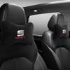 CUBE3 Car Headrest Rest Neck Pillow Cushion Seat Belt Shoulder Pad for Seat Leon Cupra Ateca Ibiza Arona Tarraco Alhambra Accessories