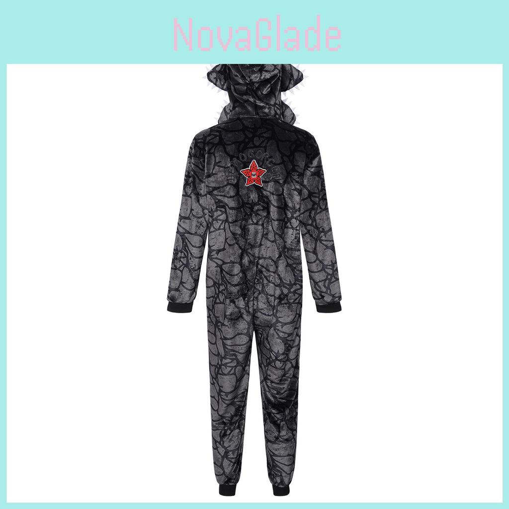 Stranger Things Monster Pajama Suit Made Of Plush For Cosplay And Themed Parties