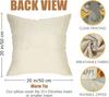 Cartoon Animals Decorative Throw Pillow Covers 20 X 20 Set Of 4, Baby Elephant Giraffe Lion Zebra Outdoor Pillowcase