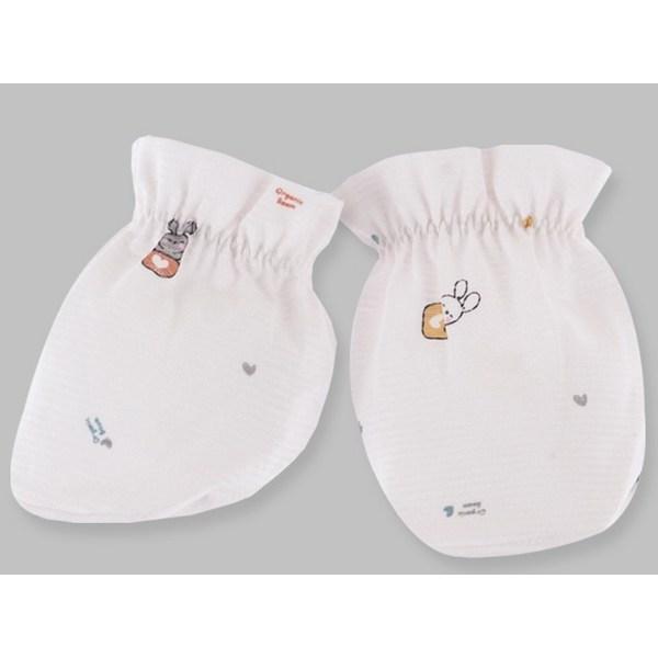 Organic Boom Year of the Rabbit Birth Newborn Baby Cup Rabbit Summer Handswaddle + Footswaddle Set, корейские детские товары