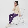 Simple Autumn Winter Leggings Girls' Fleece Thick Warm Leggings Cute Pants Kid Girl Colorful Children Solid Trousers