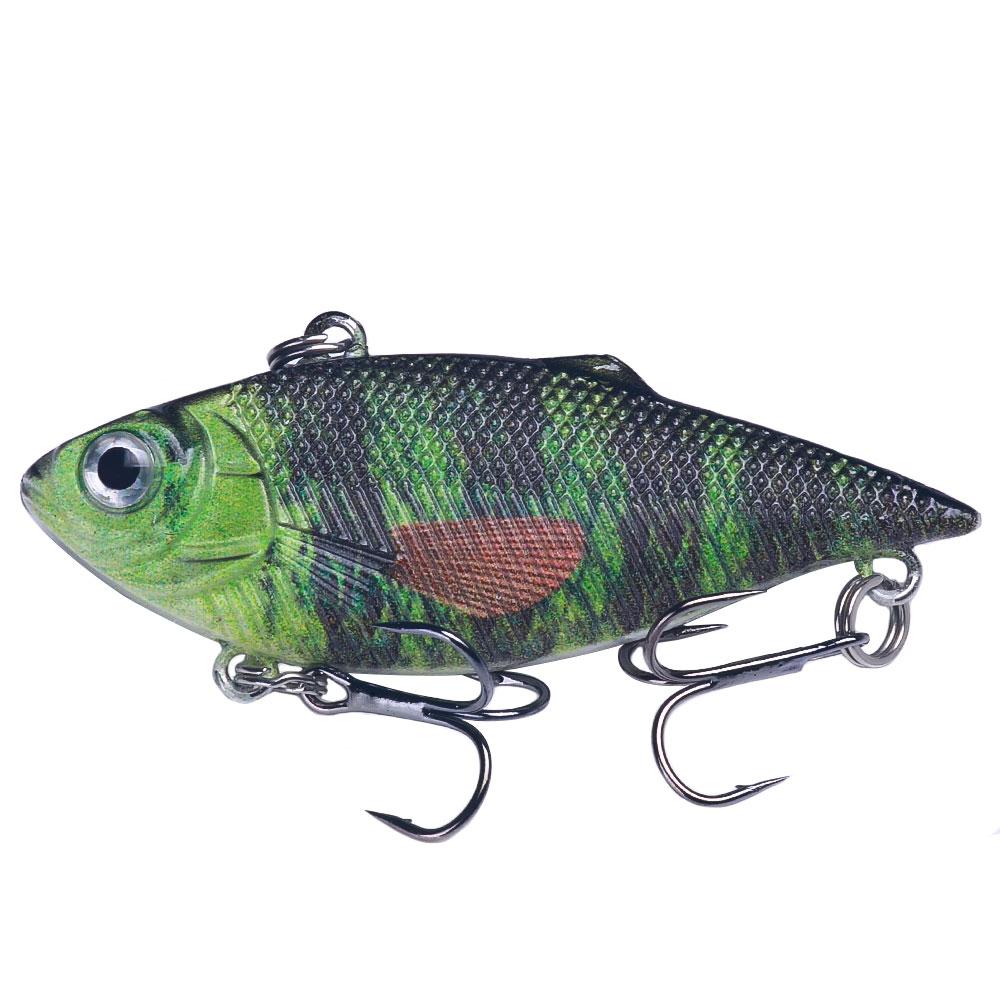 1pcs  Lipless Crankbait Rattling VIB Artificial Fishing Lure  Long Casting Sinking Wobbler Plastic Hard Bait