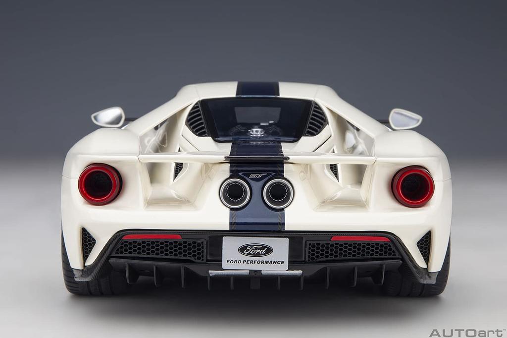 AUTOart Ford GT Prototype Heritage Edition Blue Finished Product 1/18 '64 White/Dark