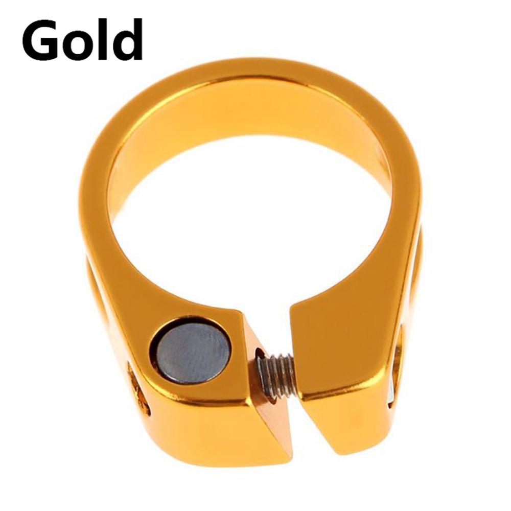 Tube Clip Cycling Bicycle Accessories Quick Release Seatposts Clamp Bike Parts Aluminum Alloy