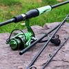 SOUGAYILANG Fishing Rod and Reel Carbon Fiber Fishing Pole Spinning Fishing Reel for Bass Fishing