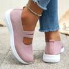 Women's Summer Casual Sneakers, Breathable Mesh Flats, Comfy Slip-on Loafers, Ladies Walking Shoes