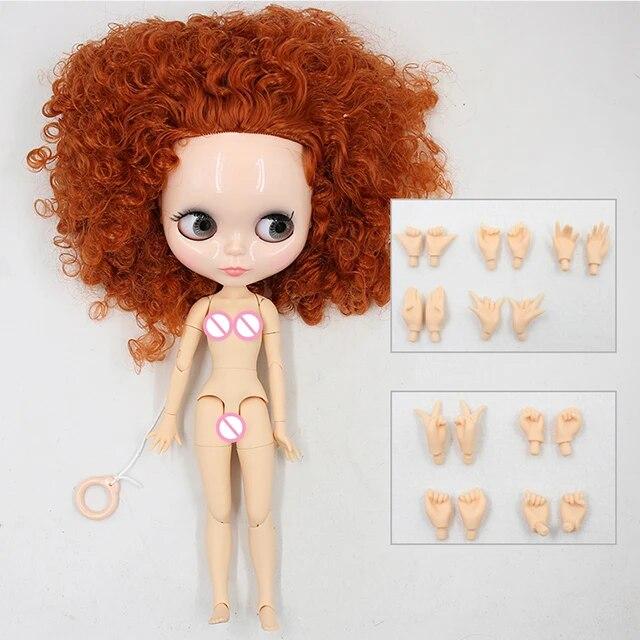 Кукла ICY DBS Blyth 1/6 BJD Joint Body, белая кожа, коричневая кожа, темная кожа, матовое лицо, телесная кукла, 30 см, аниме-игрушка для девочек, подарок