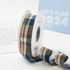 Клетчатая лента в британском стиле, ручная работа, полиэстер, повязка на голову, заколка для волос, украшение, уникальная лента для DIY одежды и ленты, подарок