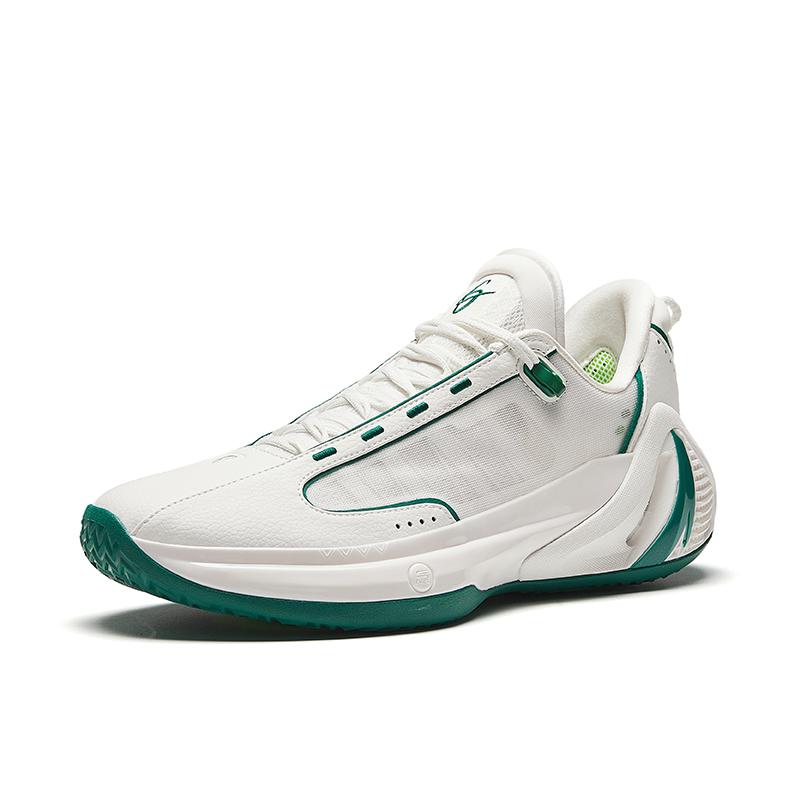 Anta GH4 Nitrogen Technology Tennis Colorway Амортизирующие прочные низкие баскетбольные кроссовки мужские кроссовки Peacock-Green 912411103-6