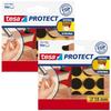 Tesa Hook and Loop Mounting Tape Self-Adhesive Black 1M X 20Mm 4Pcs