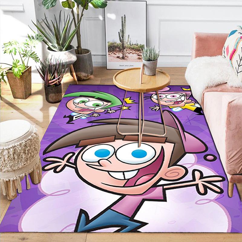 Exaggerated Cartoon Character Rug Floor Mat for Living Room or Bedroom Soft and Comfortable Carpet a Gift for Birthday and Holiday.ZFF0913297