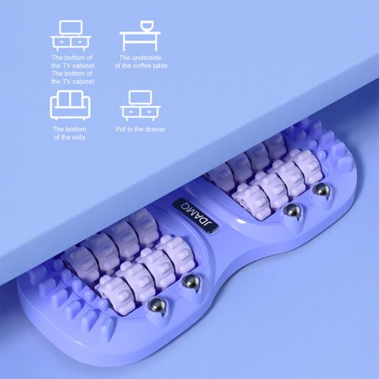 Массажный ролик для ног Акупрессура Рефлексология Инструмент для облегчения подошвенного фасциита Улучшенное кровообращение Портативный инструмент для восстановления мышц для дома и офиса