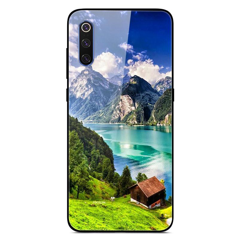 Для Xiaomi Mi 9 Mi9 SE Закаленное Стекло Чехол Жесткий Чехол для Телефона Для Xiaomi Mi 9 SE Mi9 T 9T Pro Чехлы Redmi Note 9S 9 S Чехол