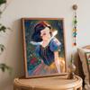 Disney Snow White oil painting art set handmade diy gift home decoration