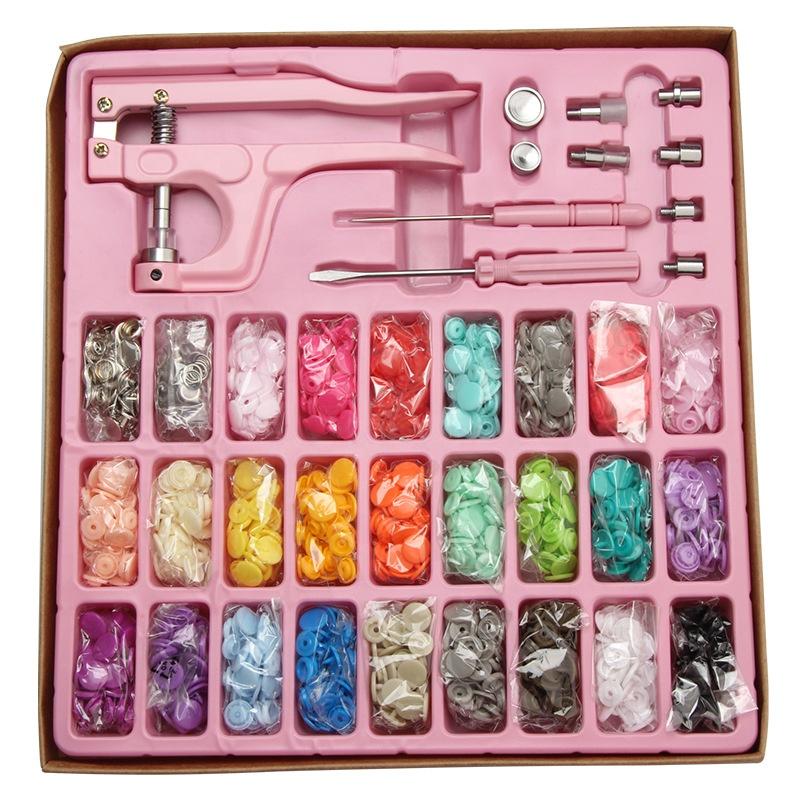 Eyelets Handheld Pliers T5/T8 Resin Metal Snap Press Buttons Installation Tool Set Factory Supply