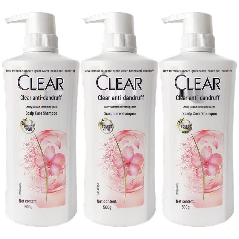 CLEAR Scalp Care Shampoo Cherry Blossom Refreshing Scent