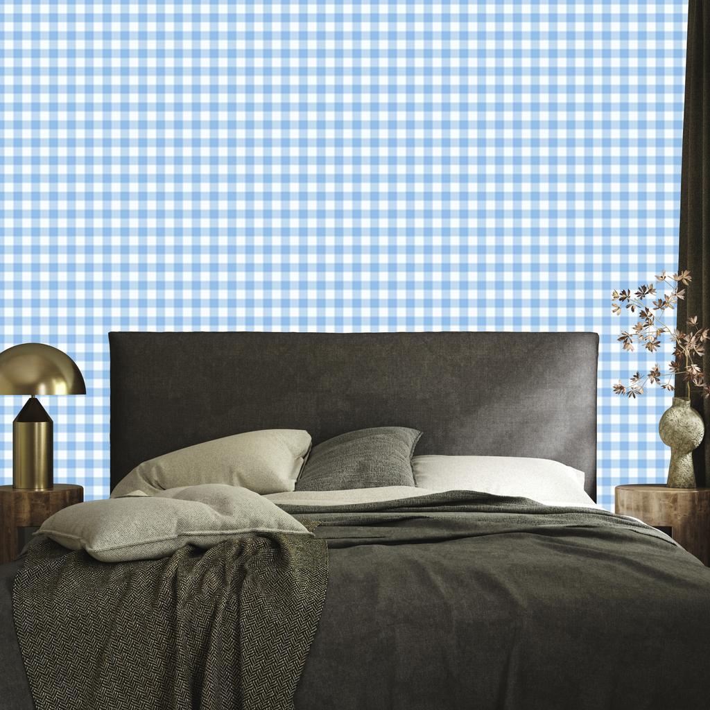 Azure Fabric Pattern Wallpaper, Fine Detail for Living Room and Bedroom 50x1000