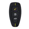 Новый набор ключей для автомобиля Ford ST Fiesta Focus Mondeo Ecosport Kuga Edge Escape Металлический силиконовый чехол-брелок для ключа автомобиля Аксессуары
